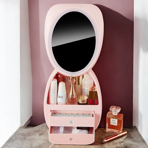 Glamoré Cosmetic Mirror Organizer